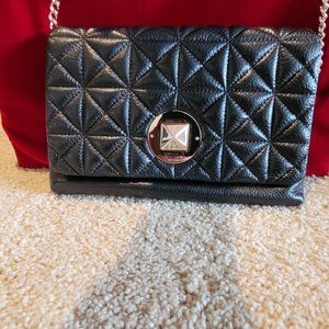 KATE SPADE BLACK CROSS BODY BAG